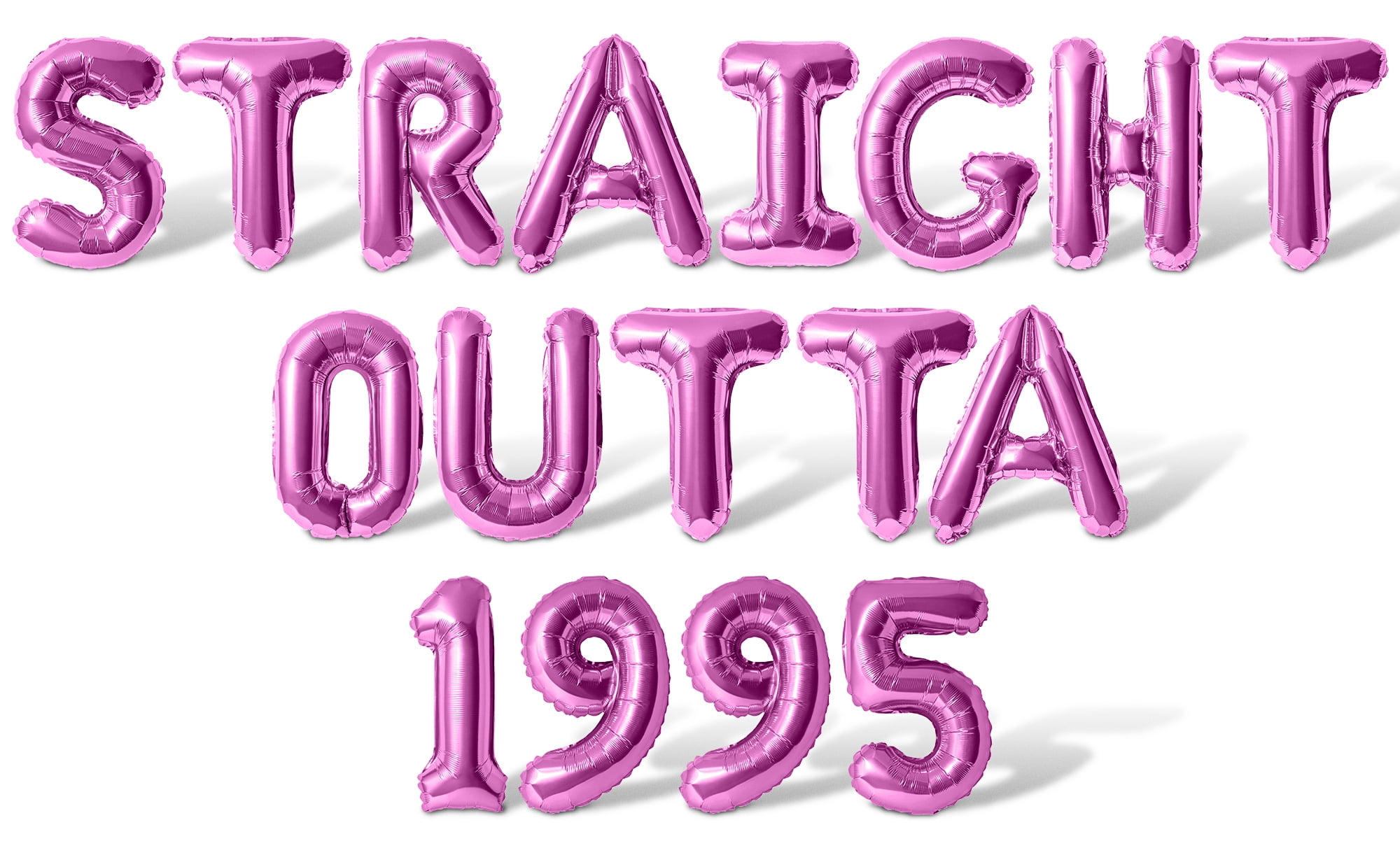 Letter Balloons - STRAIGHT OUTTA 1995 16
