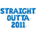 thumbnail image 1 of Letter Balloons - STRAIGHT OUTTA 2011 16" Inch Alphabet Letters Foil Mylar Balloon Birthday Party Banner (Blue), 1 of 5