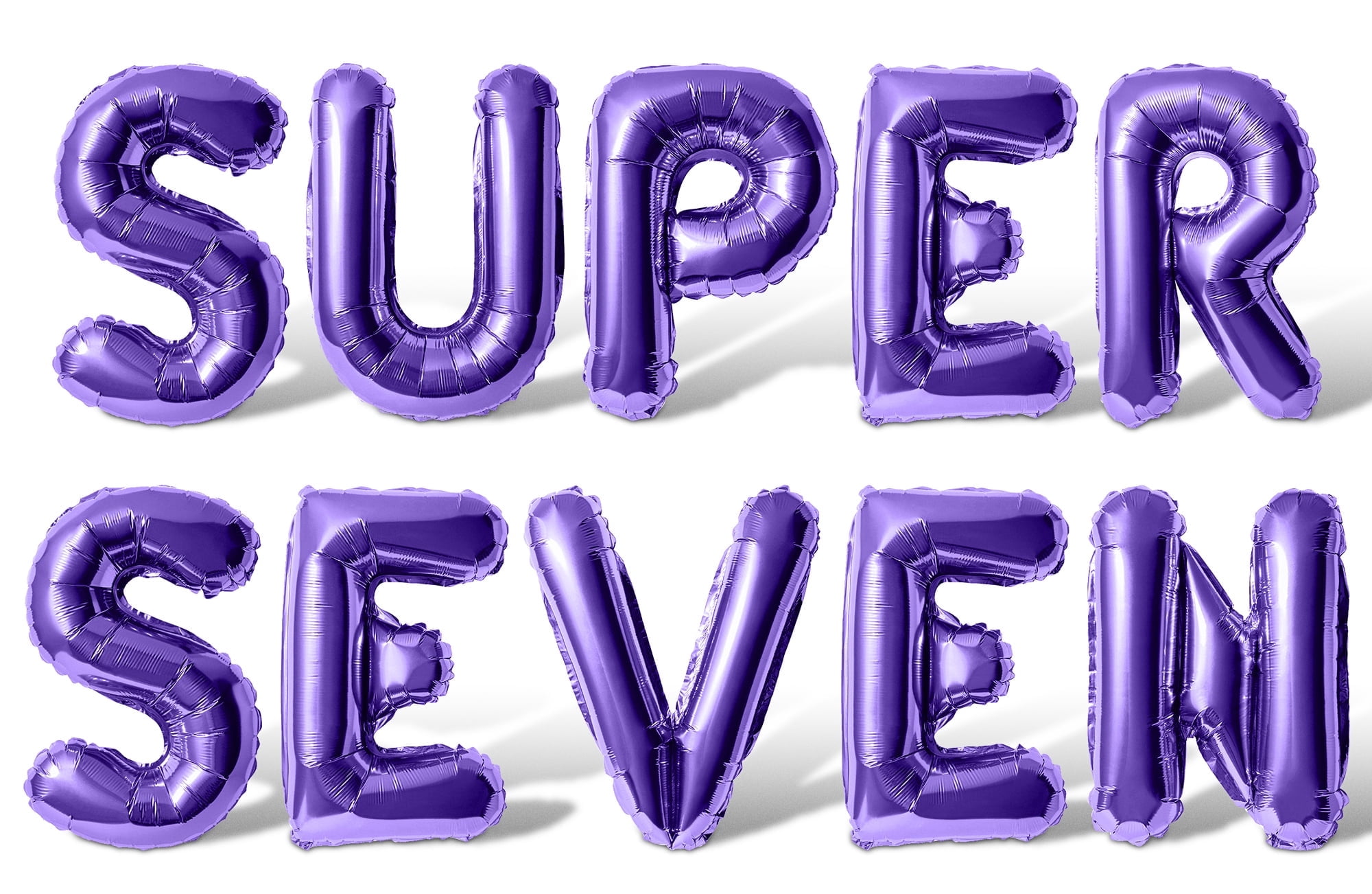 Letter Balloons - SUPER SEVEN 16