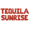 thumbnail image 1 of Letter Balloons - TEQUILA SUNRISE 16" Inch Alphabet Letters Foil Mylar Balloon Bachelorette Party Banner (Red), 1 of 5