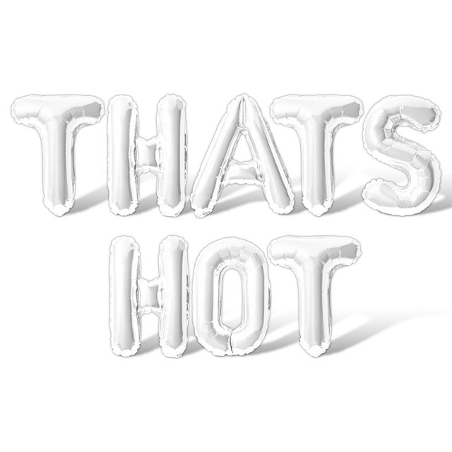 Letter Balloons - THATS HOT 16