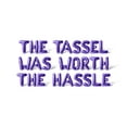 thumbnail image 1 of Letter Balloons - THE TASSEL WAS WORTH THE HASSLE 16" Inch Alphabet Letters Foil Mylar Balloon Graduation Day Party Banner (Purple), 1 of 5