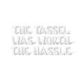 thumbnail image 1 of Letter Balloons - THE TASSEL WAS WORTH THE HASSLE 16" Inch Alphabet Letters Foil Mylar Balloon Graduation Day Party Banner (White), 1 of 5
