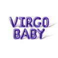 thumbnail image 1 of Letter Balloons - VIRGO BABY 16" Inch Alphabet Letters Foil Mylar Balloon Birthday Party Banner (Purple), 1 of 5