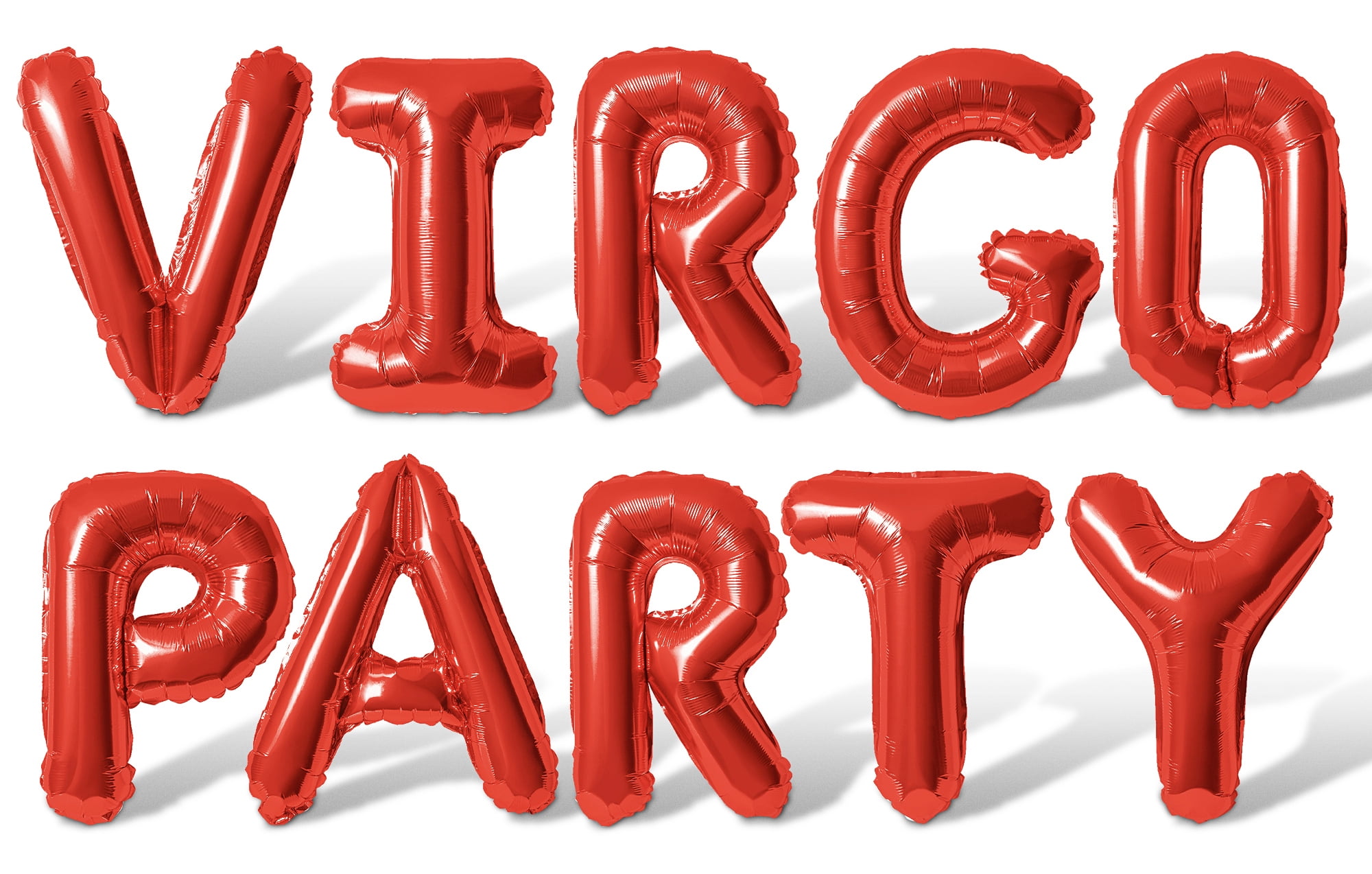 Letter Balloons - VIRGO PARTY 16" Inch Alphabet Letters Foil Mylar ...