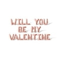 thumbnail image 1 of Letter Balloons - WILL YOU BE MY VALENTINE 16" Inch Alphabet Letters Foil Mylar Balloon Valentine's Day Party Banner (Rose Gold), 1 of 5