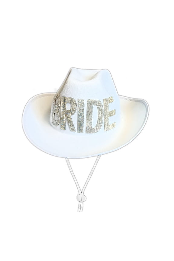 Letter Bride Hat for Bridal Wedding Party Props Bachelorette Party Hats for Bride