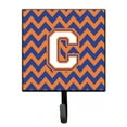 thumbnail image 1 of Letter C Chevron Blue and Orange 3 Leash or Key Holder, 1 of 1