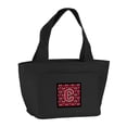 thumbnail image 1 of Letter C Football Garnet and Gold Lunch Bag, 1 of 1