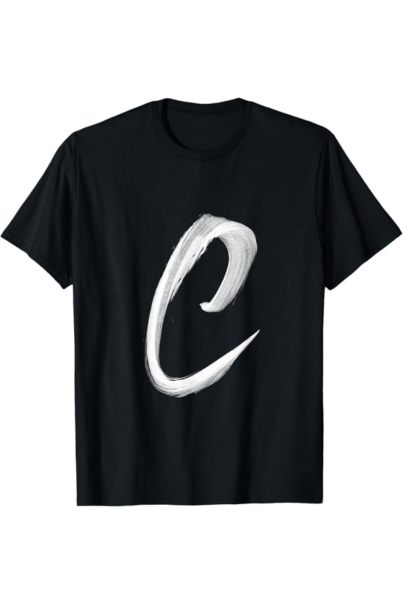 Letter C Initial Name Monogram Capital Letter T-Shirt