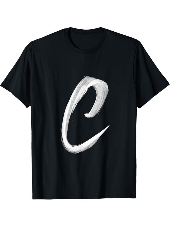 Letter C Initial Name Monogram Capital Letter T-Shirt