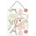 thumbnail image 1 of Letter C Love in Paris Pink Wall or Door Hanging Prints, 1 of 2