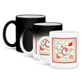 thumbnail image 1 of 3dRose, Letter C Monogram and design inpired by Love Handkerchiefs tradition in Portugal, 11oz Magic Transforming Mug, 1 of 8