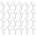 thumbnail image 1 of Letter Charm Pendants, 50 Pcs Character Alphabet Pendant Bulk DIY for Jewelry Making Bracelets, Silvery, Y, 1 of 6