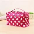 thumbnail image 1 of Letter Cosmetic Bag Fashion Square Travel Portable Storage Wash Bag/ Letter-Print Cosmetic Bag, Stylish Square Travel Tote Bag., 1 of 2