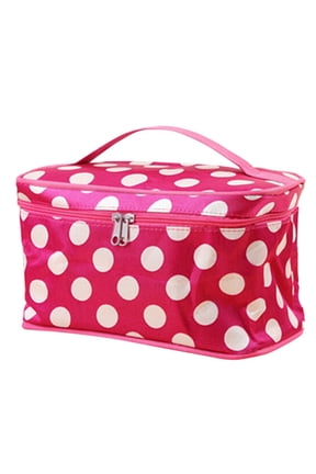 Letter Cosmetic Bag, Portable Travel Toiletry Storage Pouch with Inner Mesh Pocket, Fashion Square Handbag for Makeup and Shaving Essentials