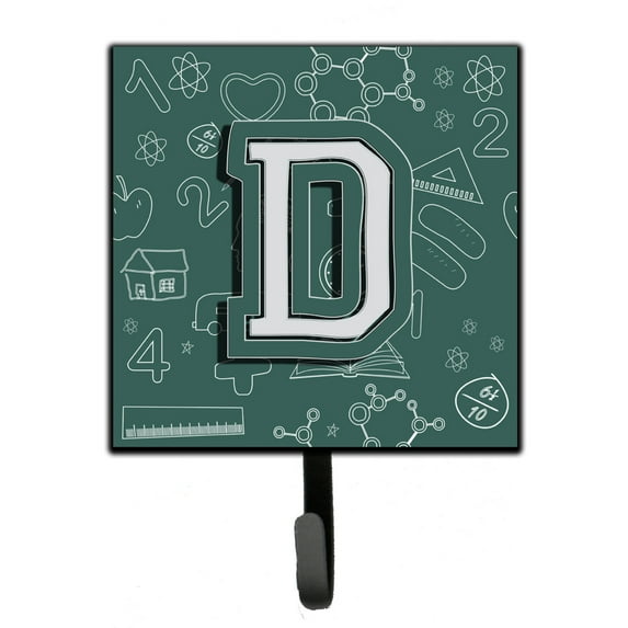Letter D Back to School Initial Leash or Key Holder