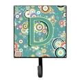 thumbnail image 1 of Letter D Circle Circle Teal Initial Alphabet Leash or Key Holder, 1 of 1