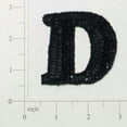 thumbnail image 1 of Letter D Sequin Applique/Patch, 1 of 1