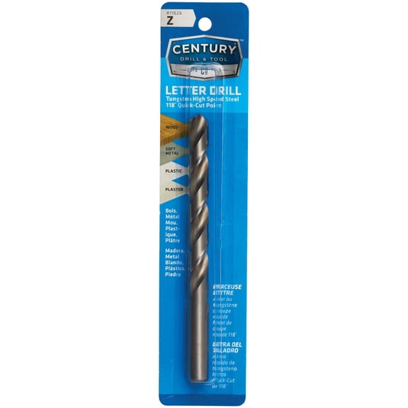 Letter Drill Bit - Pack of 12