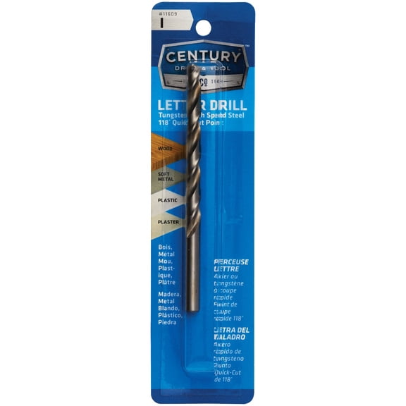 Letter Drill Bit - Pack of 4