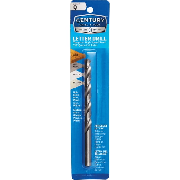 Letter Drill Bit - Single Pack Professional & DIY Use, Standard Battery Platform