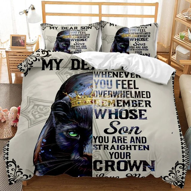 Letter Duvet Cover Set Letter Motivational Words To Son Letter Bedding