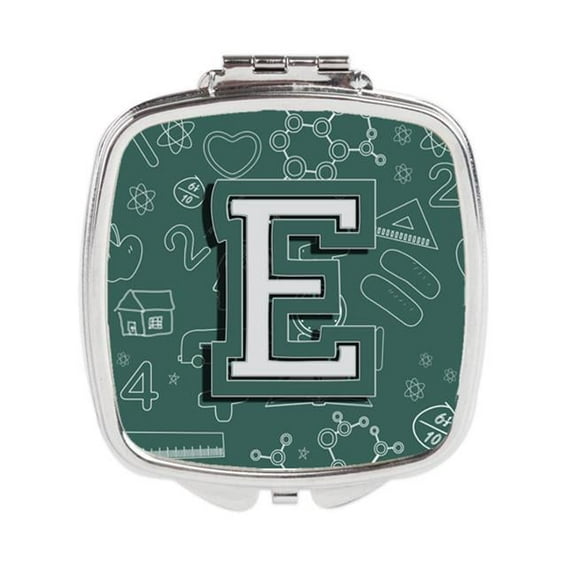 Letter E Back to School Initial Compact Mirror