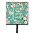 thumbnail image 1 of Letter E Circle Circle Teal Initial Alphabet Leash or Key Holder, 1 of 1