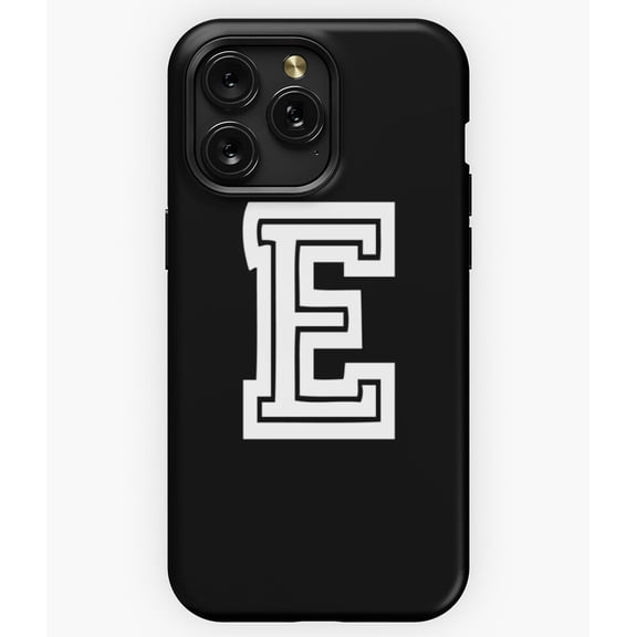 Letter E College University Uni USA G3516 Phone Case for iPhone17 16 15 14 13 12 11 Pro Max