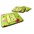 thumbnail image 1 of Letter E Monogram - Lime Green Foam Coaster Set of 4, 1 of 3