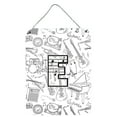 thumbnail image 1 of Letter E Musical Note Letters Wall or Door Hanging Prints, 1 of 2