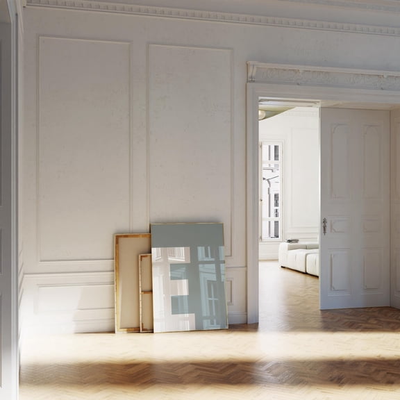 Letter E Print Blue Alphabet Print Minimalist Room Decor Letters Home Decor #2814, 12x18 UNFRAMED