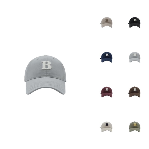 Letter Embroidered Baseball Cap for Women & Men – Stylish Adjustable Dad Hat, Classic Vintage Baseball Hat for Casual Wear & Outdoor Sports, Snapback Fit