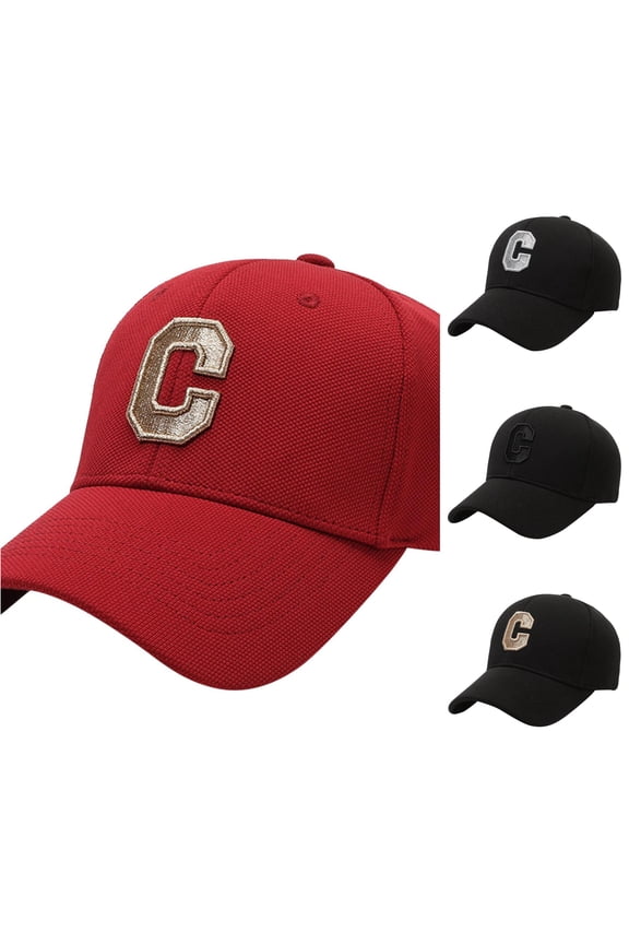 Letter Embroidery Baseball Cap Outdoor Wild Couple Cap Men and Women Sunshade Hat Visors for Boys One Size