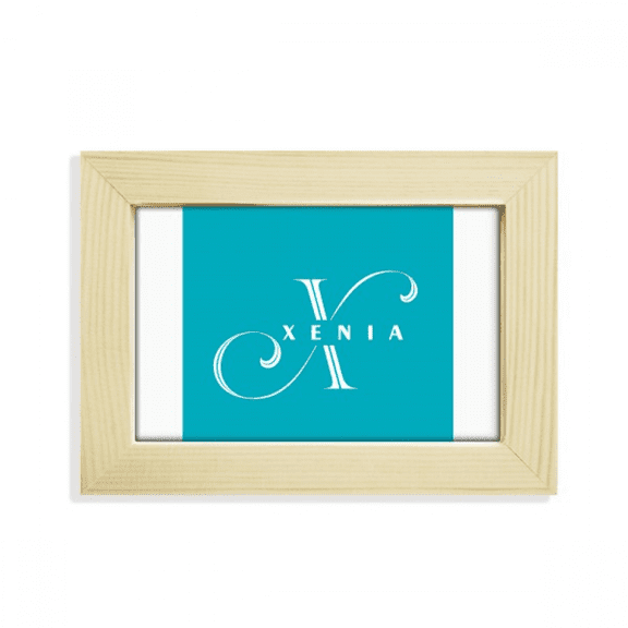 Letter Expression Right Wrong Desktop Decorate Photo Frame Picture Art Painting 5x7 inch