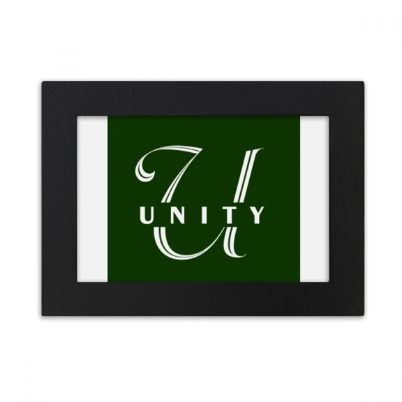 Letter Expression Unity Art Deco Fashion Desktop Photo Frame Ornaments Picture Art Painting
