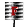 thumbnail image 1 of Letter F Monogram - Houndstooth Black Leash or Key Holder, 1 of 7