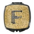 thumbnail image 1 of Letter F Musical Instrument Alphabet Compact Mirror, 1 of 4