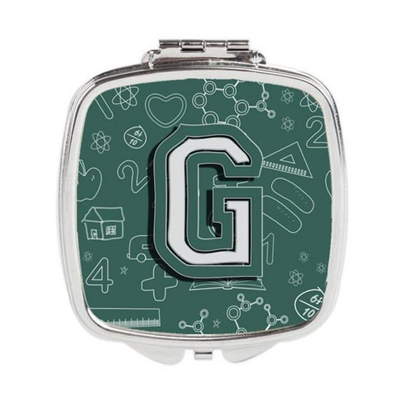 Letter G Back to School Initial Compact Mirror