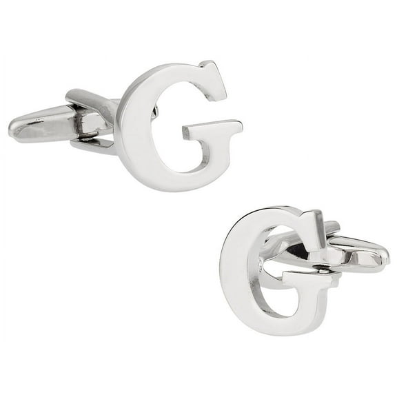 Letter G Cufflinks by Cuff-Daddy Monogram