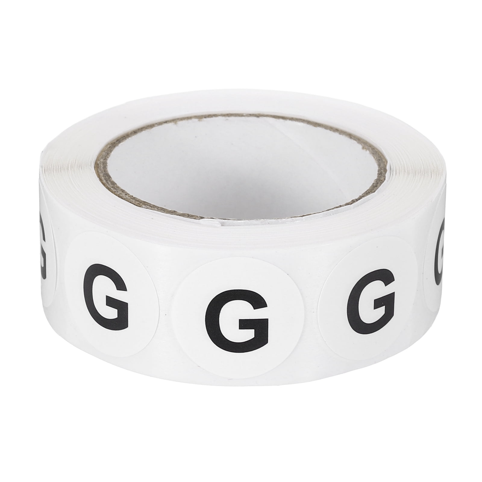 Uxcell Letter Inventory Labels, Round Circle Dots Stickers for ...