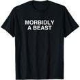thumbnail image 1 of Letter Graphic Tee Funny T Shirt Tops Breathable Short Sleeve Round Cotton Neck Black S-5XL, 1 of 5