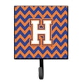 thumbnail image 1 of Letter H Chevron Blue and Orange 3 Leash or Key Holder, 1 of 1