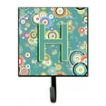 thumbnail image 1 of Letter H Circle Circle Teal Initial Alphabet Leash or Key Holder, 1 of 1