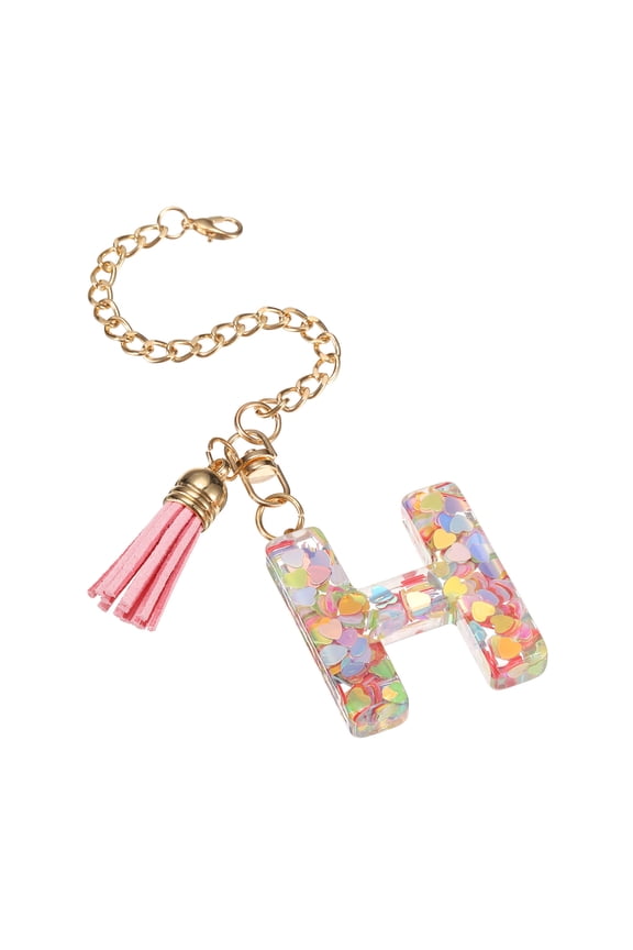 Letter H Cup Chain, Bag Chain, Key Chain, Cute Decor Accessories (Heart-Shaped)