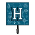 thumbnail image 1 of Letter H Sea Doodles Initial Alphabet Leash or Key Holder, 1 of 1