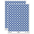 thumbnail image 1 of Letter H Uppercase Fun Bold Font 200+ Round Stickers - Dark Blue - Gloss Finish - 0.50" Size, 1 of 3