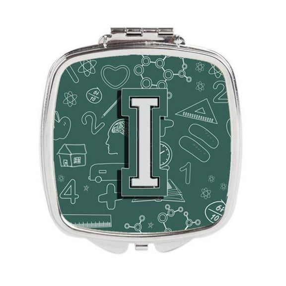 Letter I Back to School Initial Compact Mirror