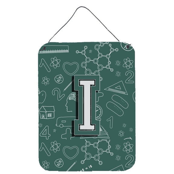 Letter I Back to School Initial Wall or Door Hanging Prints